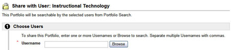 Browse Users